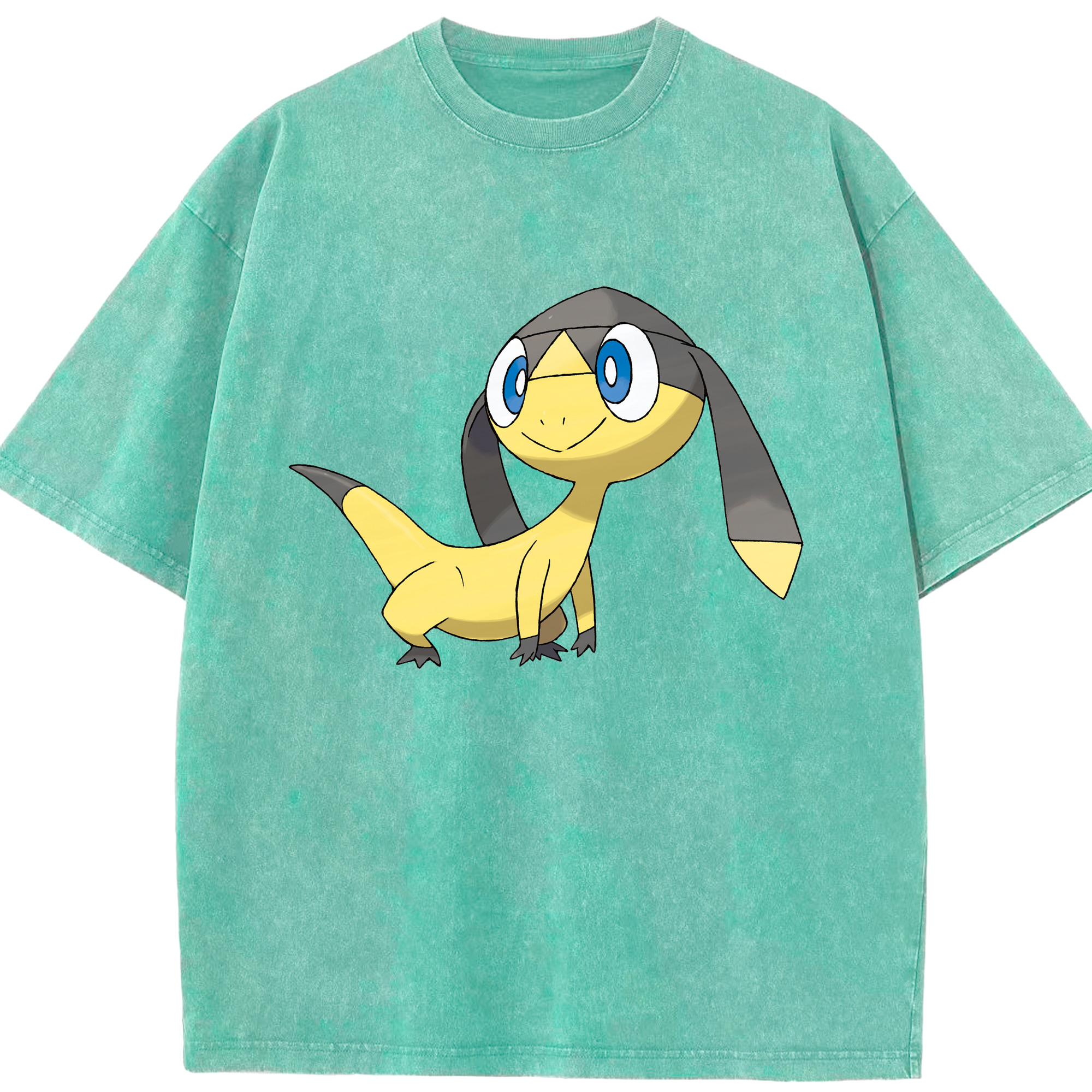 （画像用） ポケットモンスター Pokémon 綿100% ヴィンテージ風 半袖Tシャツ（フロントプリント）
